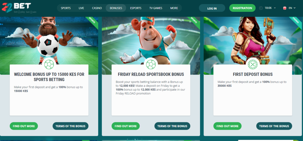 22Bet casino bonus code for welcome bonuses